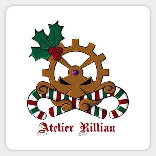 Atelier Rillian logo Christmas Time!!! Magnet